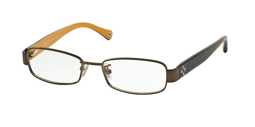 Coach TARYN HC5001 Rectangle Eyeglasses  9023-DARK BROWN 52-16-135 - Color Map brown