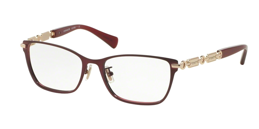 Coach HC5065 Square Eyeglasses  9215-BURGUNDY 53-17-135 - Color Map bordeaux