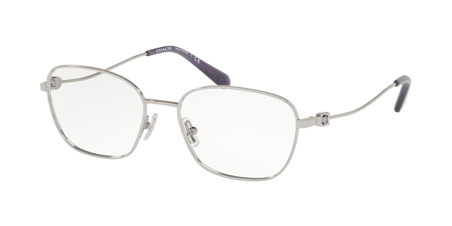 Coach HC5103B Rectangle Eyeglasses  9001-SHINY SILVER 54-17-140 - Color Map silver