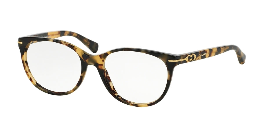 Coach HC6056 Phantos Eyeglasses  5093-DARK VINTAGE TORTOISE 51-17-135 - Color Map havana