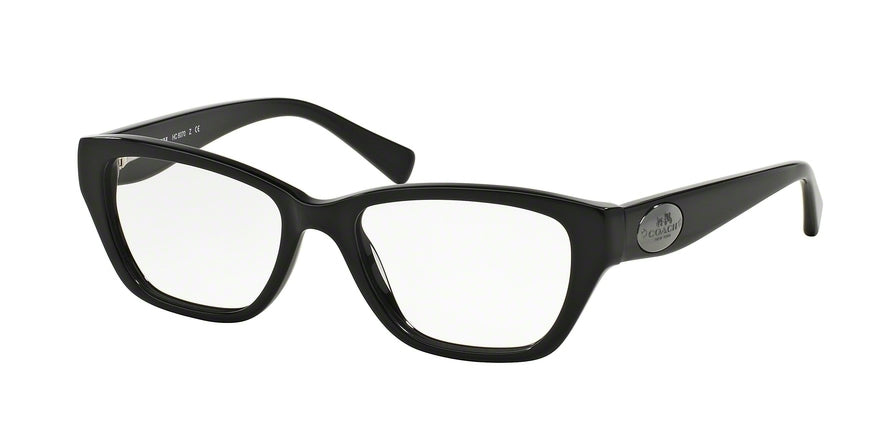 Coach HC6070 Cat Eye Eyeglasses  5002-BLACK 51-17-135 - Color Map black