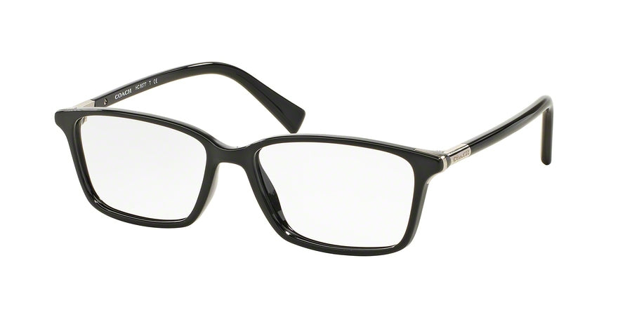 Coach HC6077 Rectangle Eyeglasses  5002-BLACK 53-15-135 - Color Map black