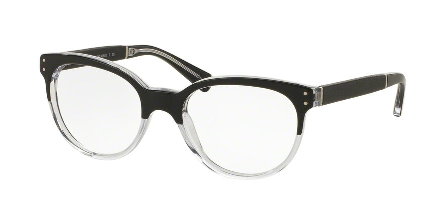 Coach HC6084Q Phantos Eyeglasses  5385-BLACK CRYSTAL/BLACK 52-19-135 - Color Map black