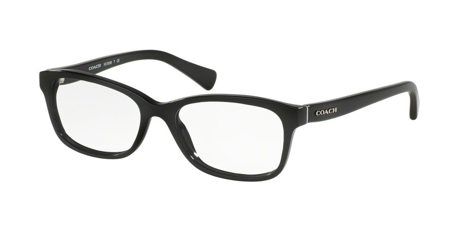 Coach HC6089F Rectangle Eyeglasses  5002-BLACK 51-16-135 - Color Map black