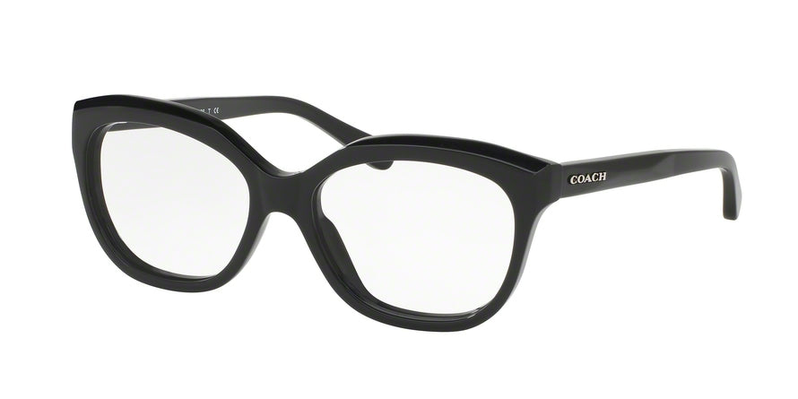 Coach HC6096 Square Eyeglasses  5002-BLACK 51-16-135 - Color Map black