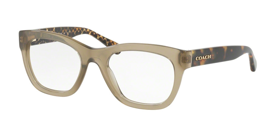 Coach HC6115 Square Eyeglasses  5508-OLIVE 51-20-135 - Color Map olive