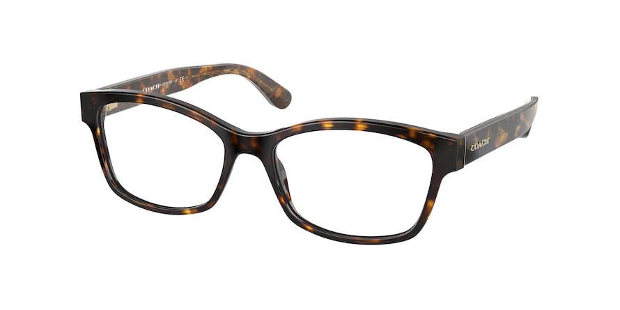 Coach HC6116F Rectangle Eyeglasses  5120-DARK TORTOISE 54-16-140 - Color Map havana