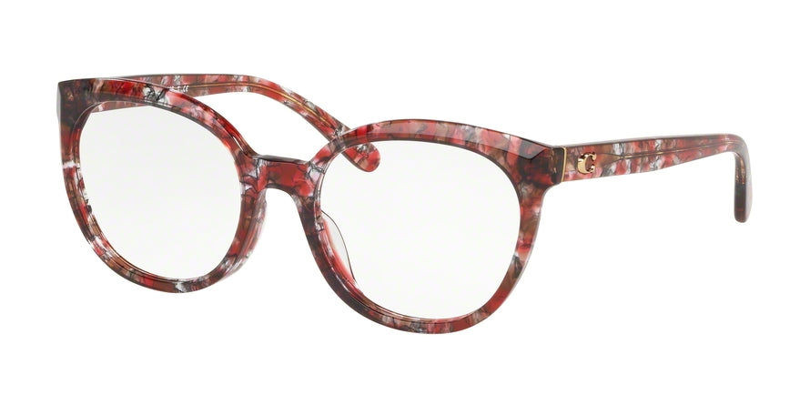 Coach HC6130F Cat Eye Eyeglasses  5564-BERRY TORTOISE 54-19-140 - Color Map havana