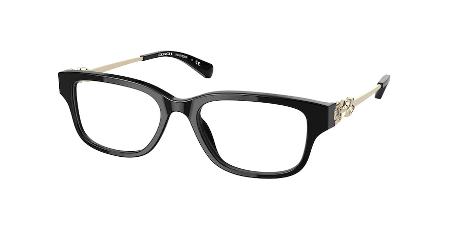 Coach HC6162BF Pillow Eyeglasses  5002-BLACK 51-17-140 - Color Map black