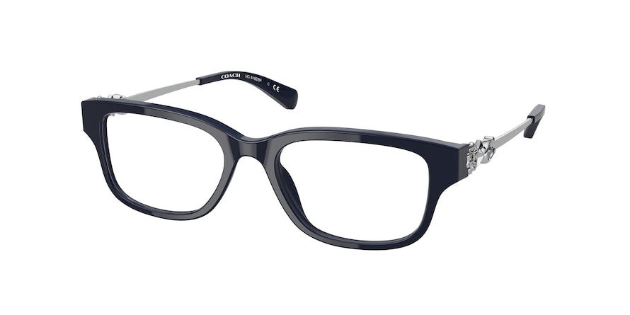 Coach HC6162BF Pillow Eyeglasses  5480-NAVY 51-17-140 - Color Map blue