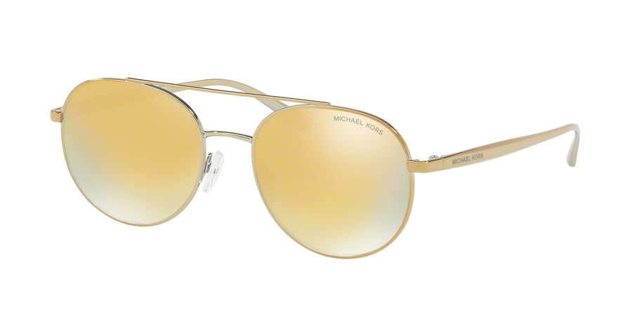 Michael Kors LON MK1021 Pilot Sunglasses  11687P-GOLD-TONE 53-18-140 - Color Map gold