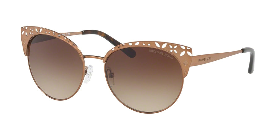 Michael Kors EVY MK1023 Square Sunglasses  119013-SATIN SABLE 56-17-140 - Color Map brown