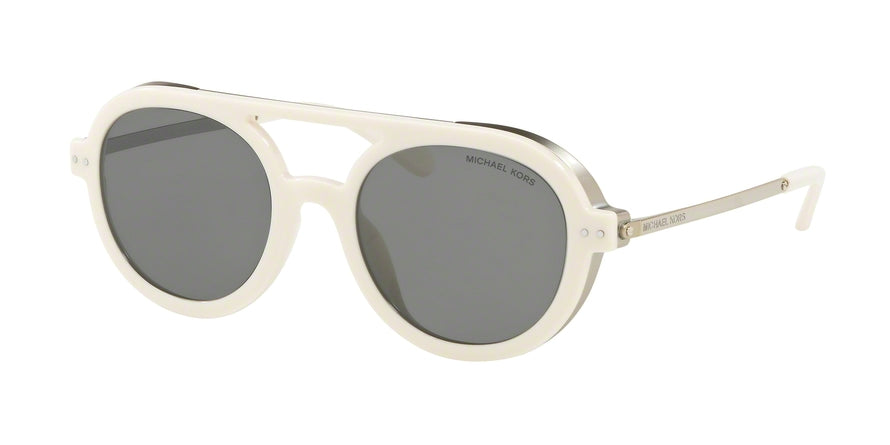 Michael Kors VAIL MK1042U Round Sunglasses  334287-BONE 49-20-140 - Color Map off-white