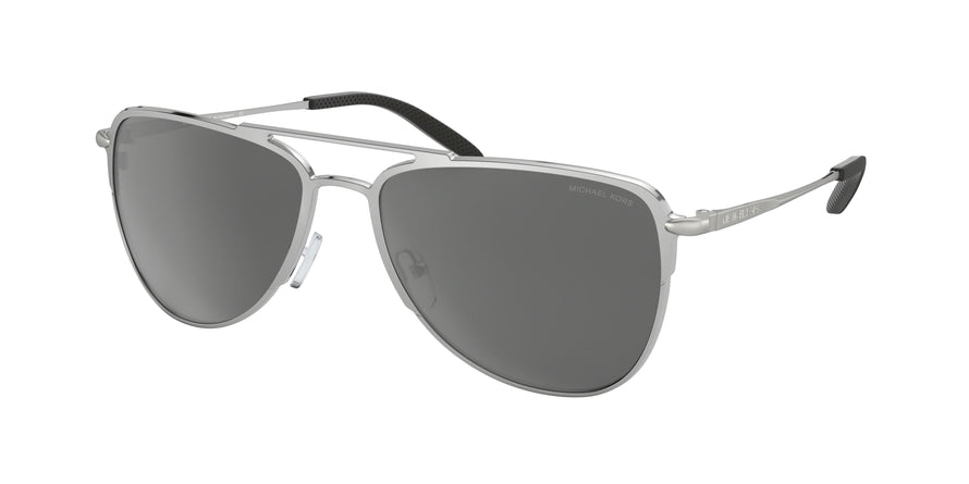 Michael Kors DAYTON MK1049 Pilot Sunglasses  11536G-MATTE SILVER 59-17-145 - Color Map silver