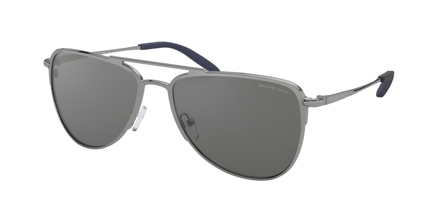 Michael Kors DAYTON MK1049 Pilot Sunglasses  1232Z3-SHINY GUNMETAL 59-17-145 - Color Map gunmetal