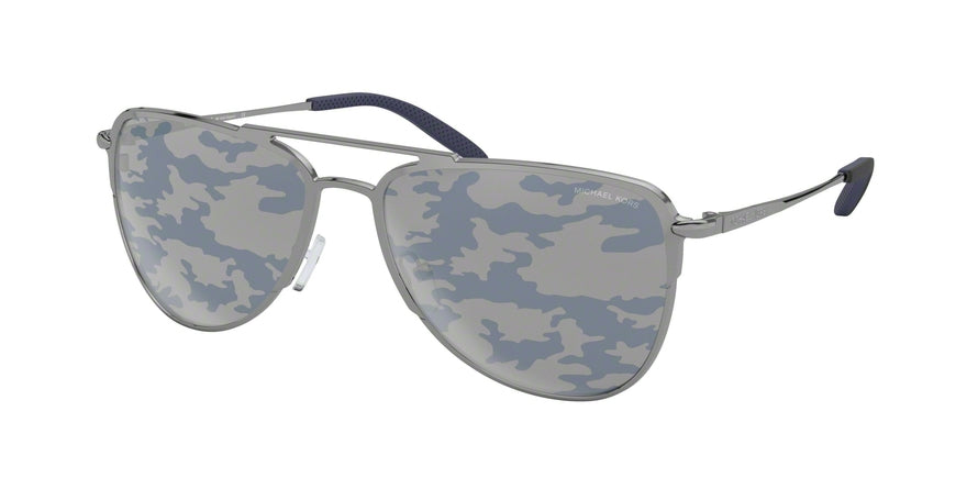 Michael Kors DAYTON MK1049 Pilot Sunglasses  1232/F-SHINY GUNMETAL 59-17-145 - Color Map gunmetal