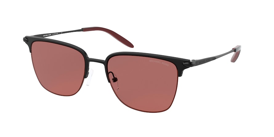 Michael Kors ARCHIE MK1060 Square Sunglasses  120275-MATTE BLACK 54-18-145 - Color Map black