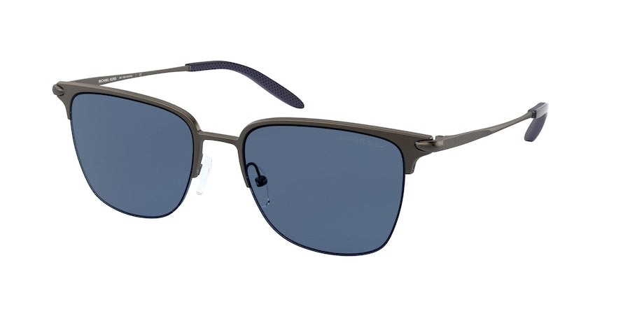 Michael Kors ARCHIE MK1060 Square Sunglasses  123280-MATTE GUNMETAL 54-18-145 - Color Map gunmetal