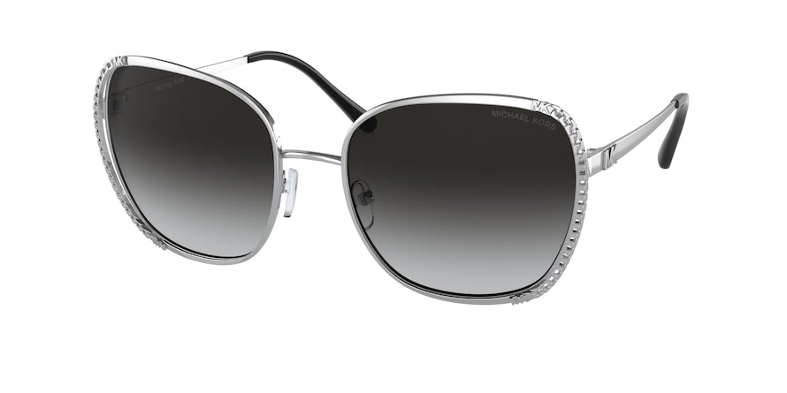 Michael Kors AMSTERDAM MK1090 Square Sunglasses  11538G-SILVER 59-20-145 - Color Map silver