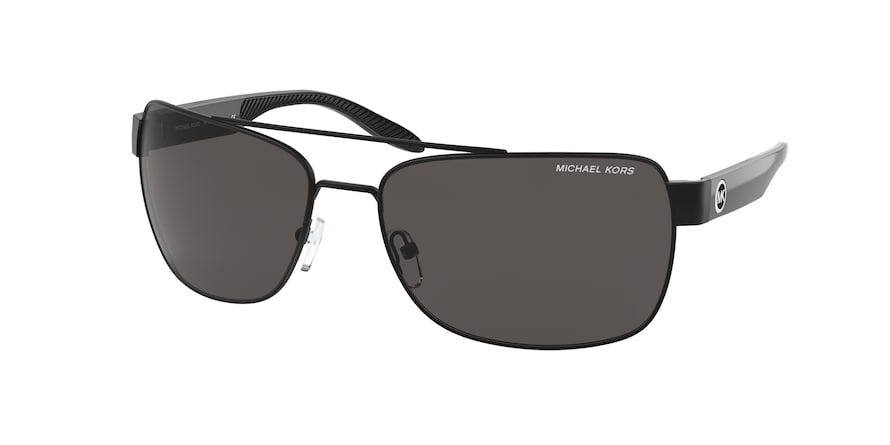 Michael Kors MALCOM MK1094 Pillow Sunglasses  120287-MATTE BLACK 65-17-130 - Color Map black