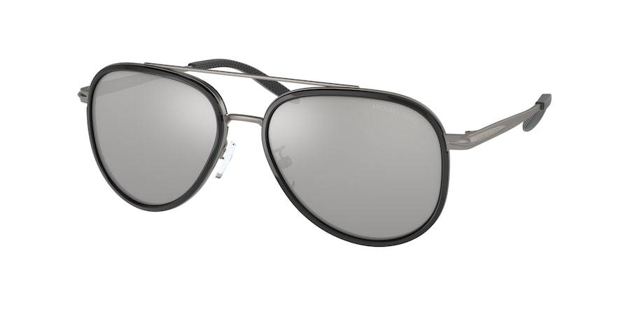 Michael Kors RICHMOND MK1104 Pilot Sunglasses  10026G-MATTE GUNMETAL 57-16-145 - Color Map gunmetal