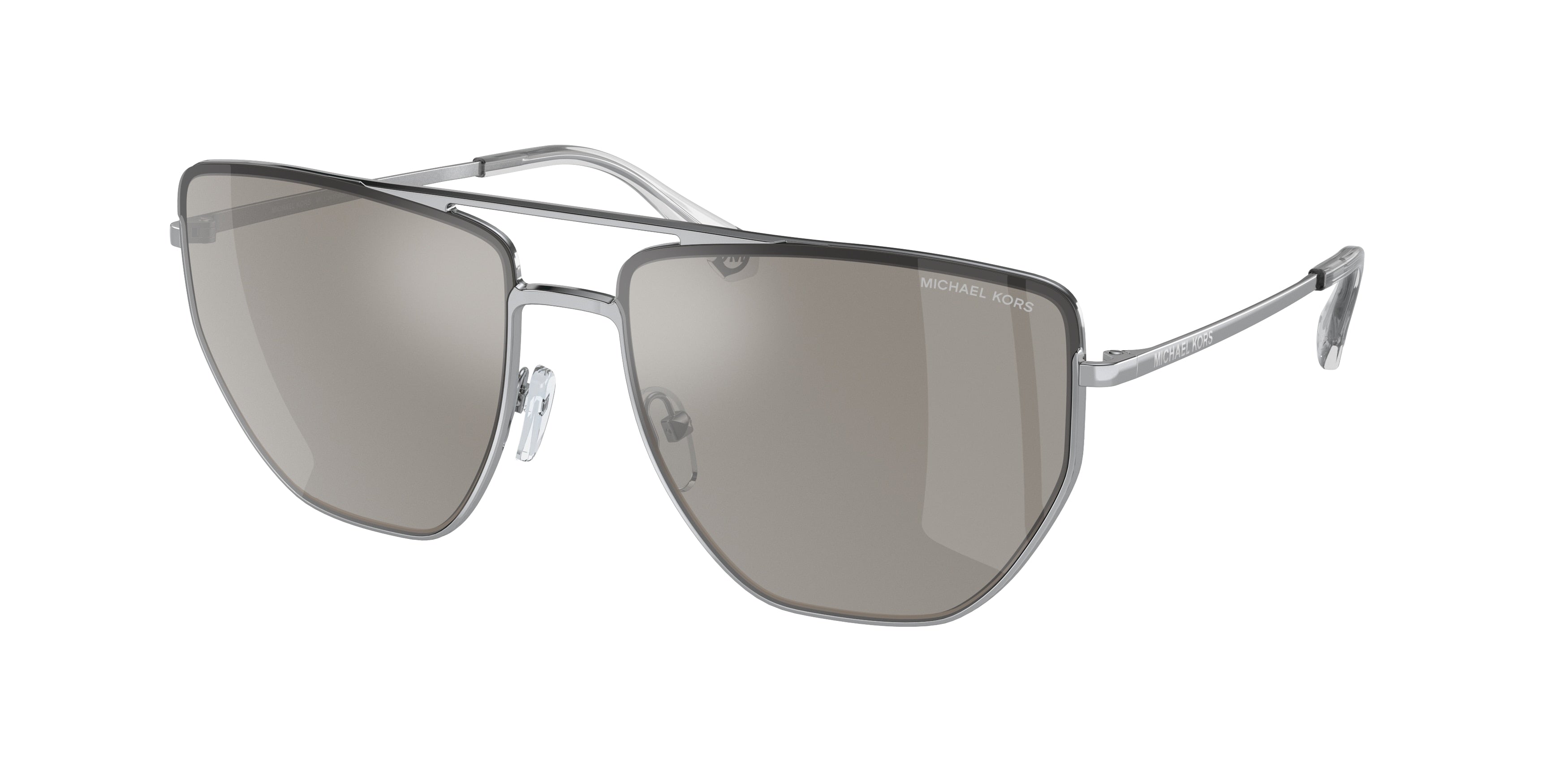 Michael Kors PAROS MK1126 Pilot Sunglasses  11156G-Silver 60-140-15 - Color Map Silver