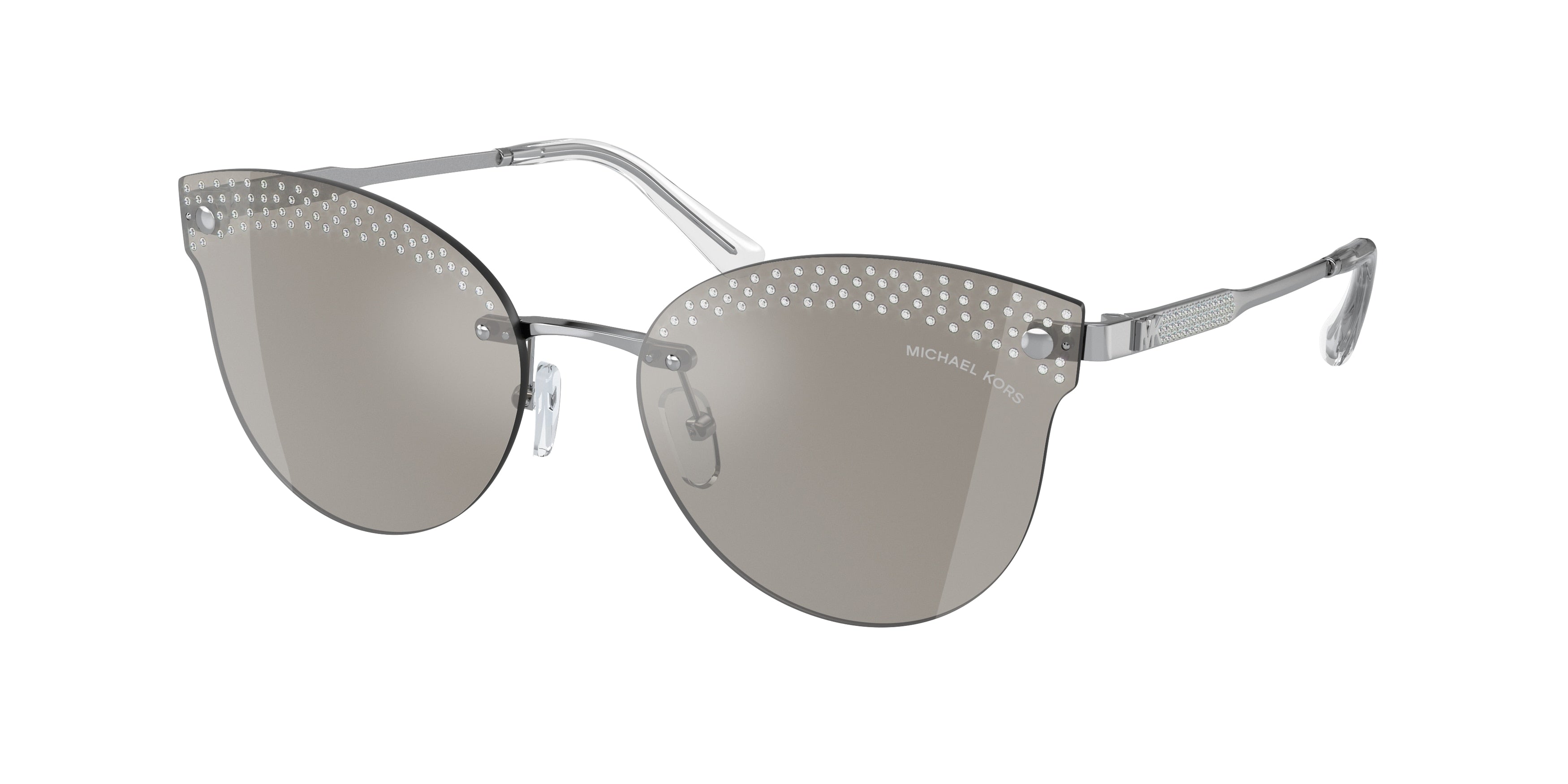 Michael Kors ASTORIA MK1130B Butterfly Sunglasses  10156G-Silver 59-140-17 - Color Map Silver