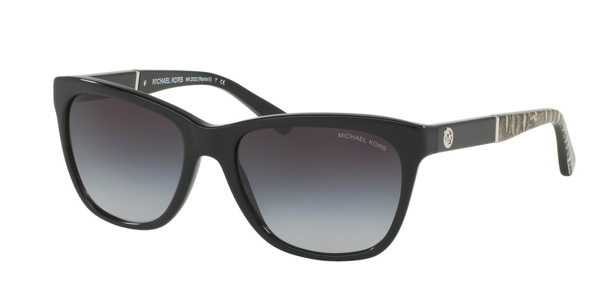 Michael Kors RANIA II MK2022 Square Sunglasses  316811-BLACK 54-17-135 - Color Map black