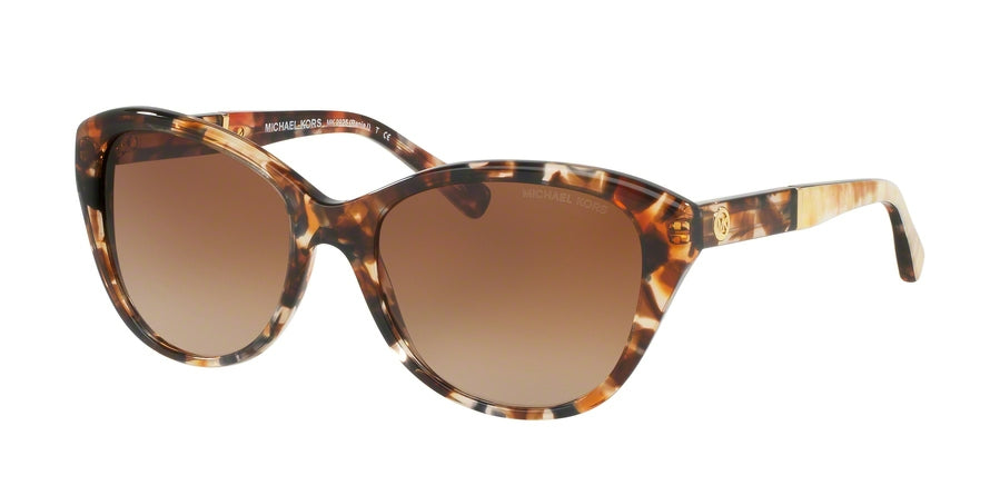 Michael Kors RANIA I MK2025F Cat Eye Sunglasses  316913-TIGER TORTOISE 54-18-135 - Color Map havana