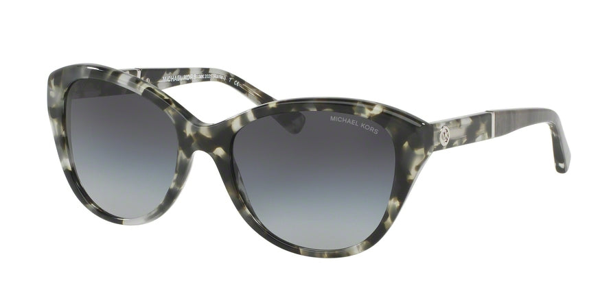 Michael Kors RANIA I MK2025F Cat Eye Sunglasses  317011-SNOW LEOPARD TORTOISE 54-18-135 - Color Map havana