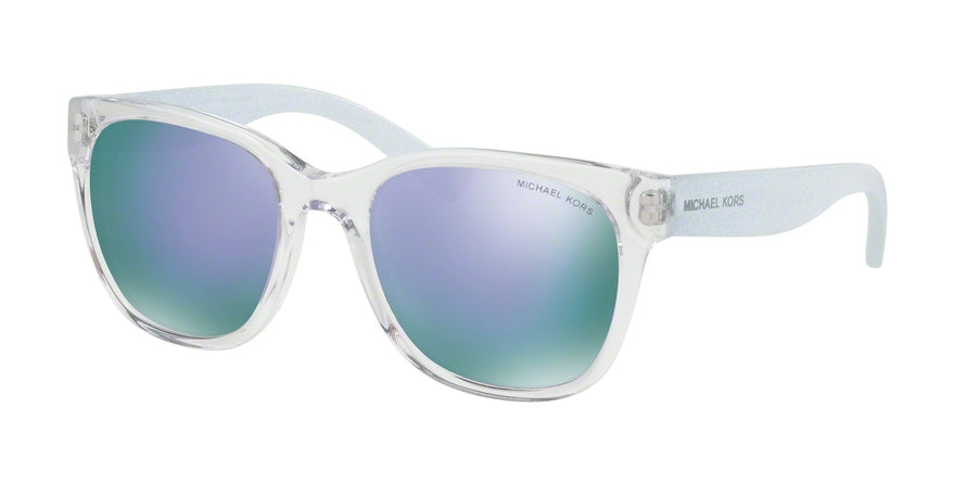 Michael Kors BLOSSOMS MK2038F Square Sunglasses  31954V-CRYSTAL 54-19-135 - Color Map crystal