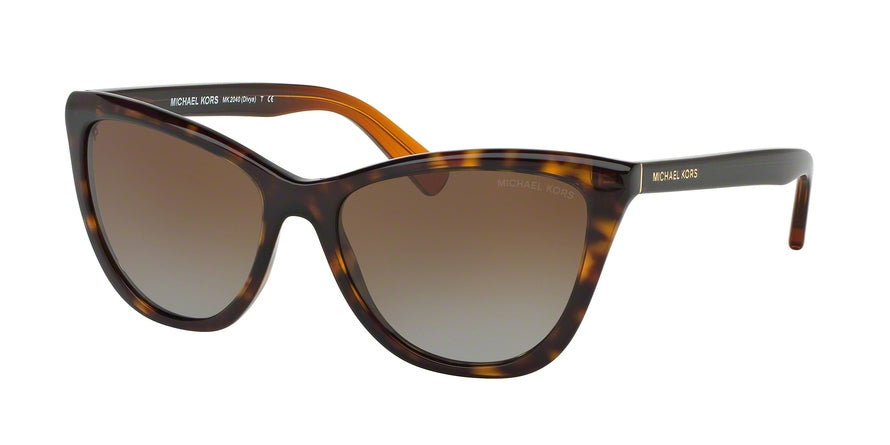 Michael Kors MK2040 Square Sunglasses  3217T5-DARK TORTOISE 57-16-140 - Color Map havana