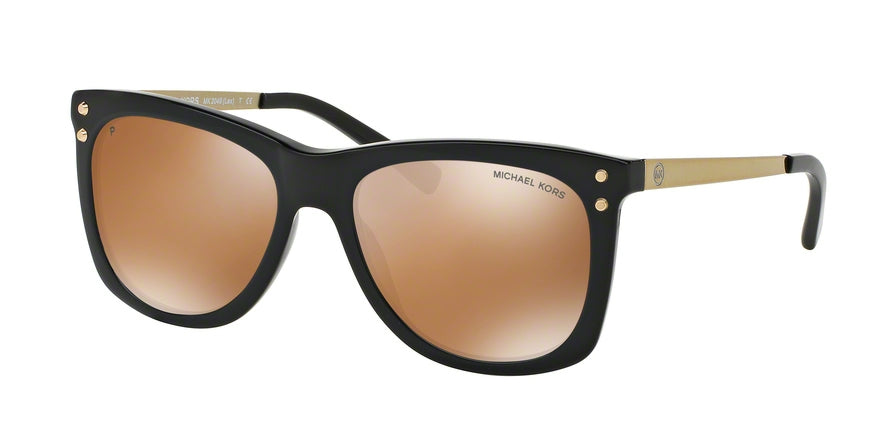 Michael Kors LEX MK2046 Square Sunglasses  31602T-BLACK 54-17-135 - Color Map black