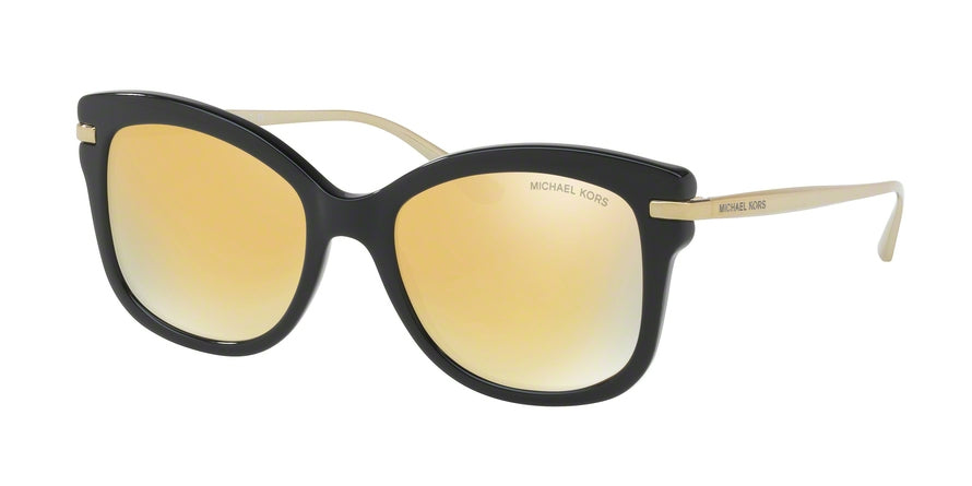 Michael Kors MK2047F Square Sunglasses  31607P-BLACK 55-18-140 - Color Map black