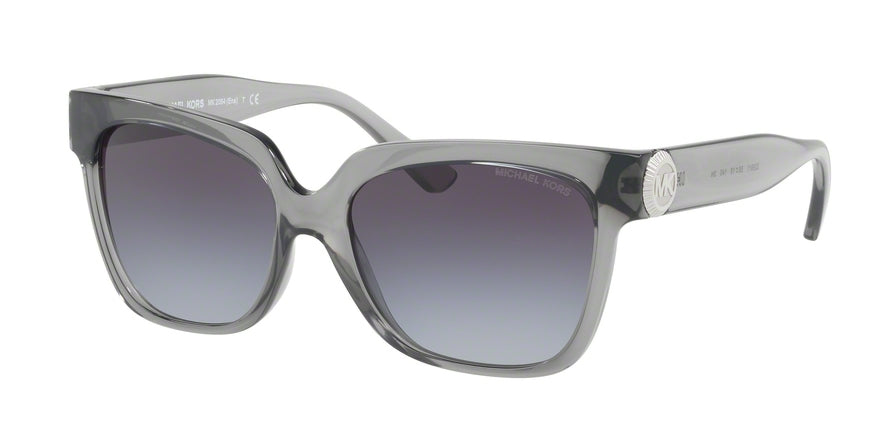 Michael Kors ENA MK2054 Square Sunglasses  329911-GREY TRANSPARENT 55-16-140 - Color Map grey