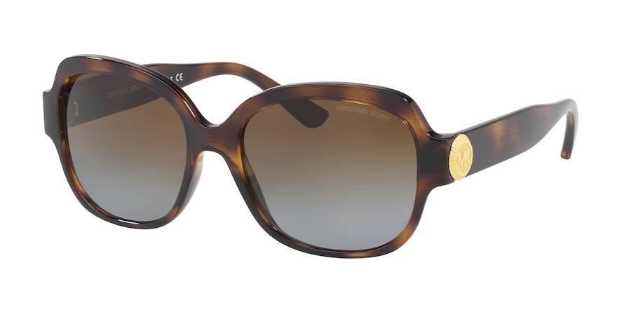 Michael Kors SUZ MK2055 Square Sunglasses  3285T5-DARK TORTOISE 56-17-140 - Color Map havana