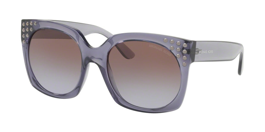Michael Kors DESTIN MK2067 Square Sunglasses  334668-DARK PURPLE CRYSTAL 56-19-140 - Color Map crystal