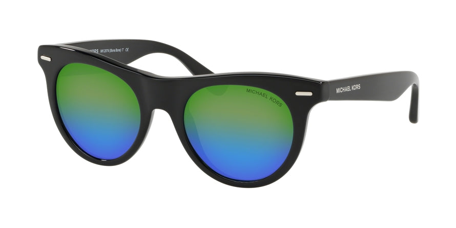 Michael Kors BORA BORA MK2074 Cat Eye Sunglasses  3005U1-BLACK ACETATE 49-20-140 - Color Map black