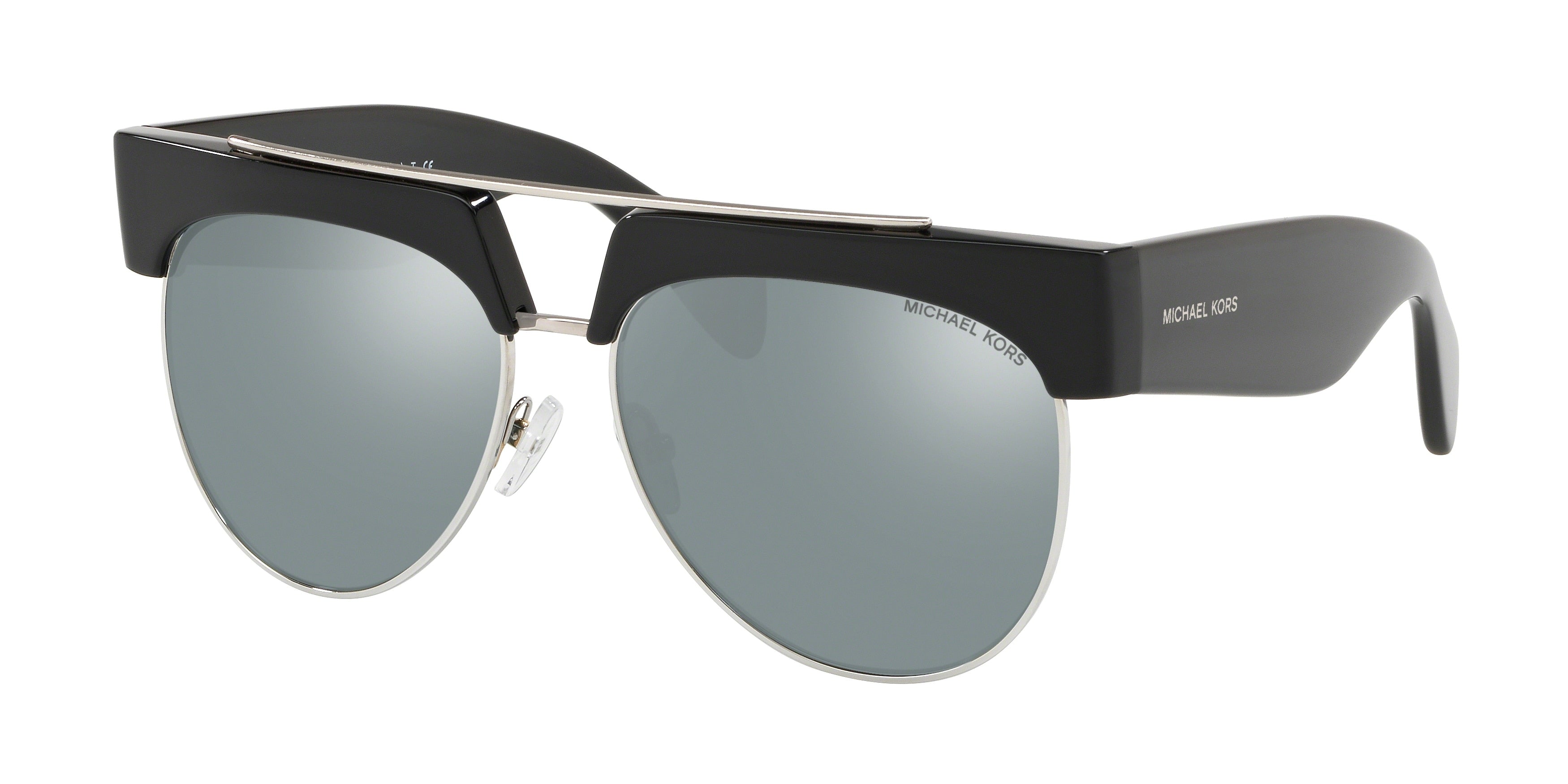 Michael Kors MILAN MK2075 Irregular Sunglasses  30051U-Silver 57-145-15 - Color Map Silver