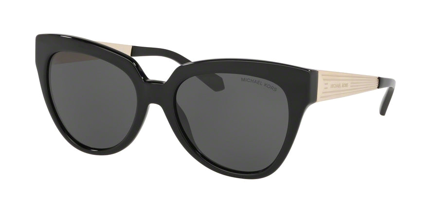 Michael Kors PALOMA I MK2090F Cat Eye Sunglasses  300587-BLACK 55-18-140 - Color Map black