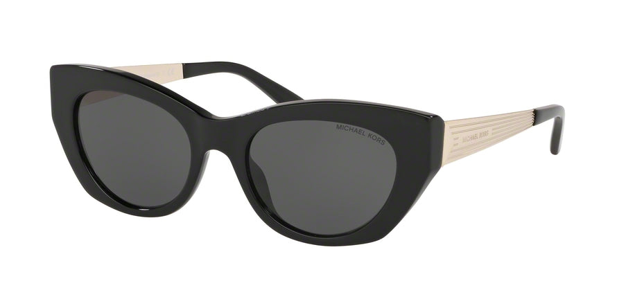 Michael Kors PALOMA II MK2091 Cat Eye Sunglasses  300587-BLACK 51-19-140 - Color Map black