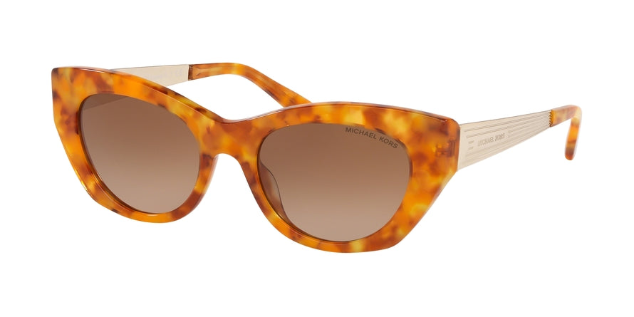 Michael Kors PALOMA II MK2091 Cat Eye Sunglasses  373413-AMBER TORT 51-19-140 - Color Map havana