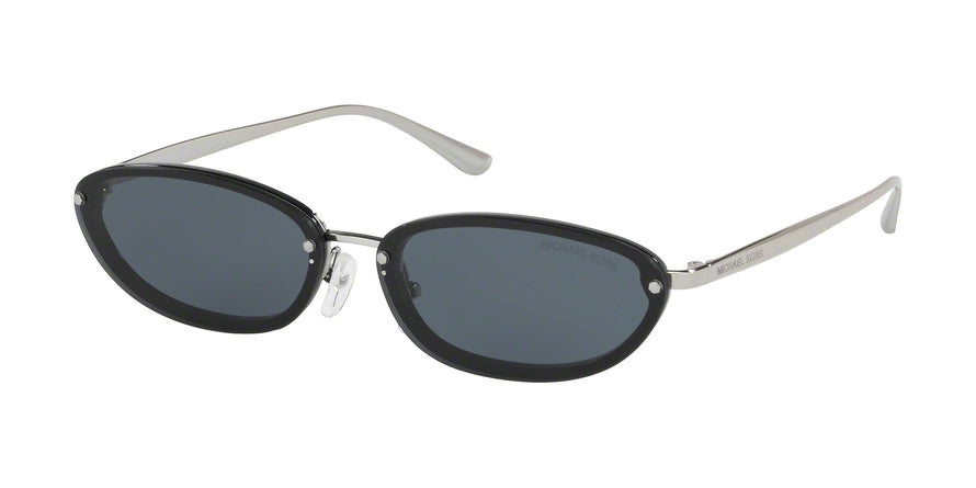 Michael Kors MIRAMAR MK2104 Oval Sunglasses  333287-BLACK 62-13-140 - Color Map black