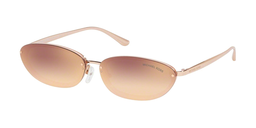 Michael Kors MIRAMAR MK2104 Oval Sunglasses  34686F-MILKY PEACH 62-13-140 - Color Map pink