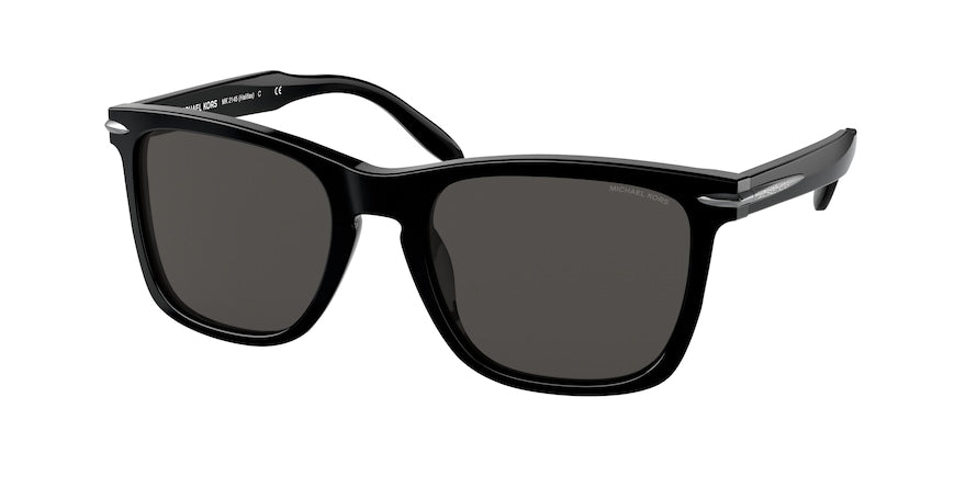 Michael Kors HALIFAX MK2145 Square Sunglasses  300587-BLACK 55-20-145 - Color Map black