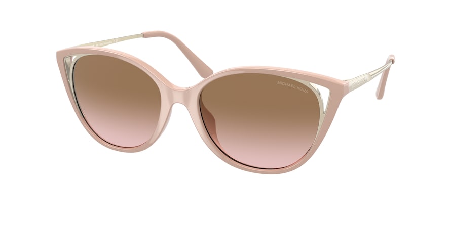 Michael Kors ALEXANDRIA MK2152U Cat Eye Sunglasses  390111-BIO SOFT PINK 55-17-140 - Color Map pink