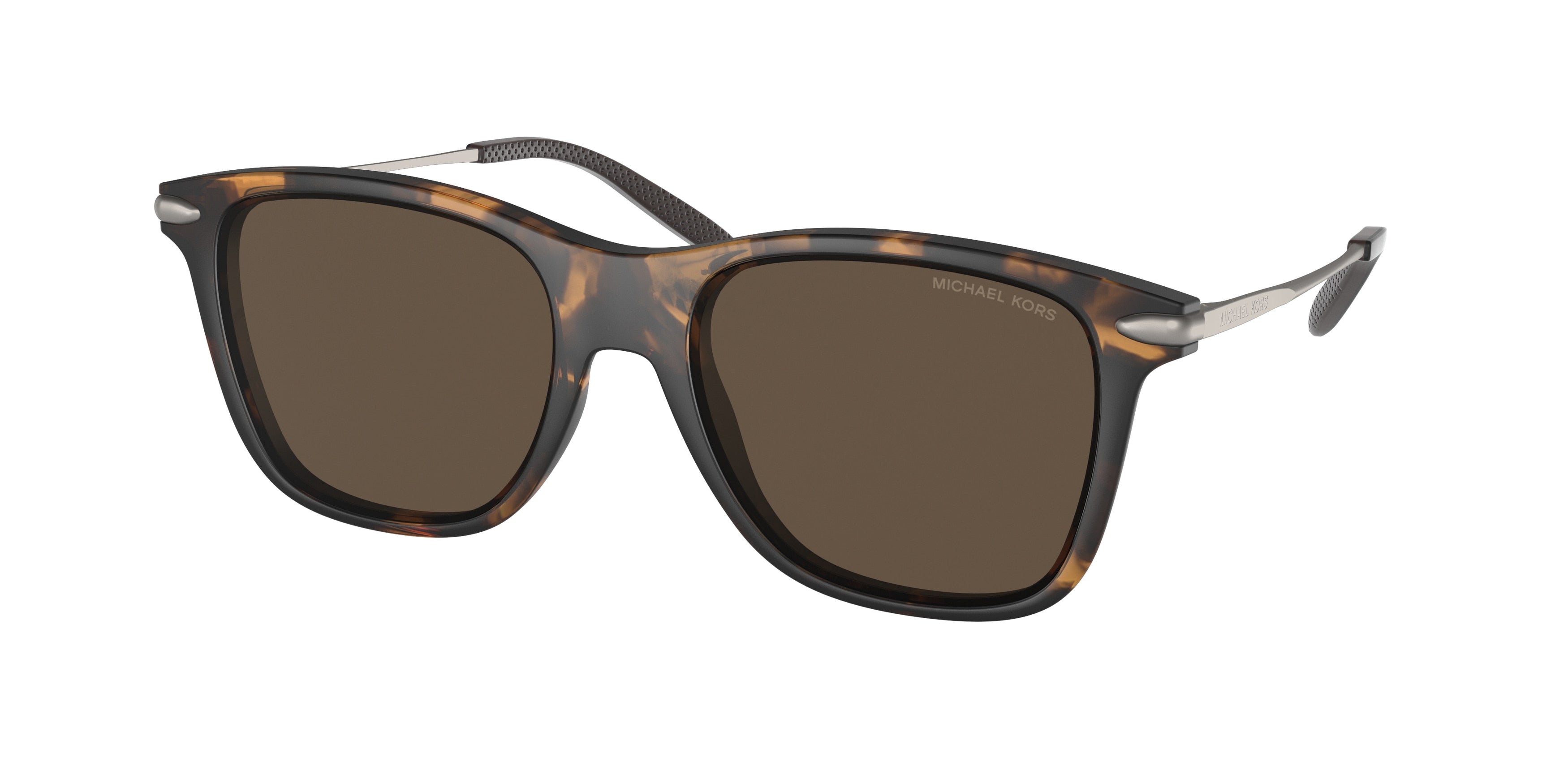 Michael Kors RENO MK2155 Square Sunglasses  300173-Matte Dark Tortoise 55-145-18 - Color Map Tortoise