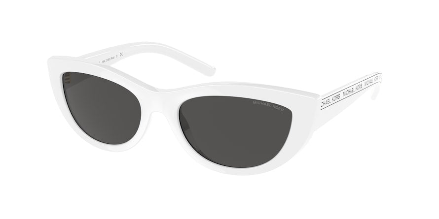 Michael Kors RIO MK2160 Cat Eye Sunglasses  310087-OPTIC WHITE 54-18-140 - Color Map white