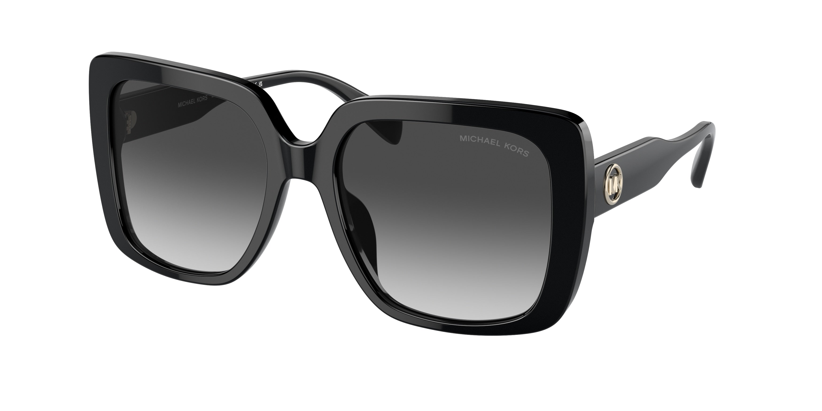 Michael Kors MALLORCA MK2183U Square Sunglasses  30058G-Black 55-140-18 - Color Map Black