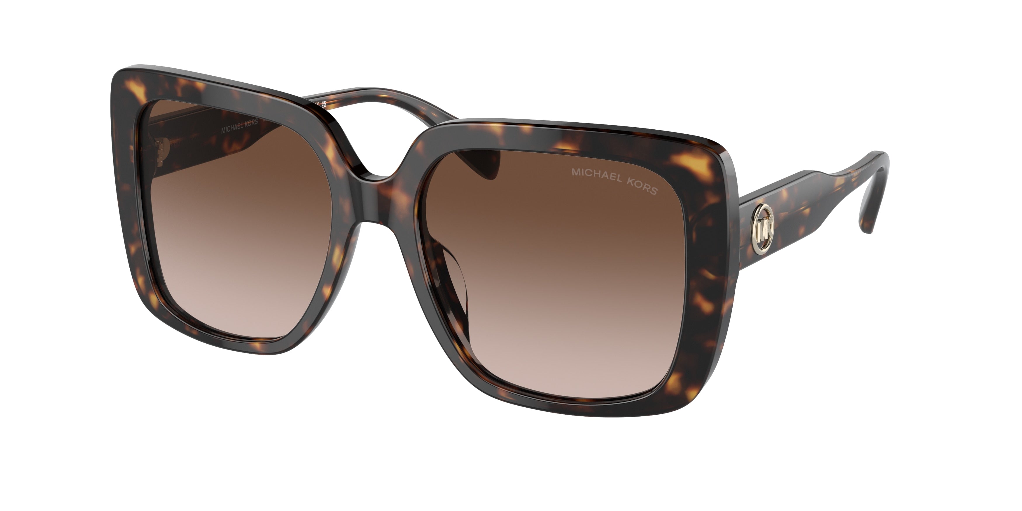 Michael Kors MALLORCA MK2183U Square Sunglasses  300613-Dark Tortoise 55-140-18 - Color Map Tortoise